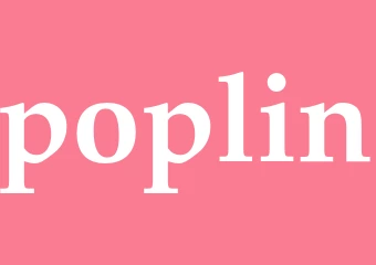 Synonym poplin