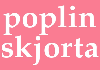Synonym poplinskjorta