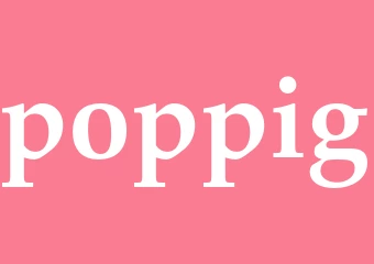 Synonym poppig