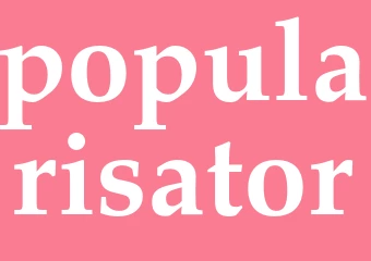 Synonym popularisator