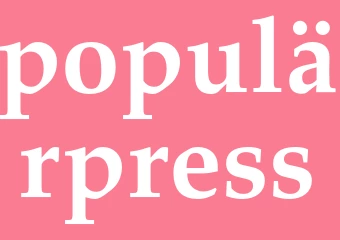 Synonym populärpress