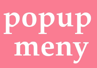 Synonym popup-meny