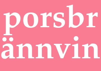 Synonym porsbrännvin