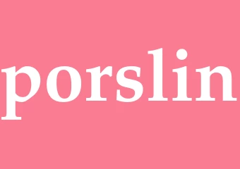Synonym porslin