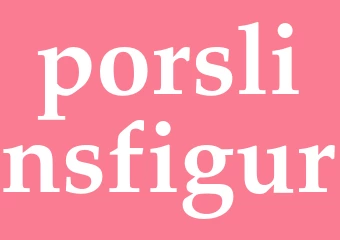 Synonym porslinsfigur