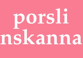 Synonym porslinskanna