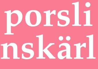 Synonym porslinskärl