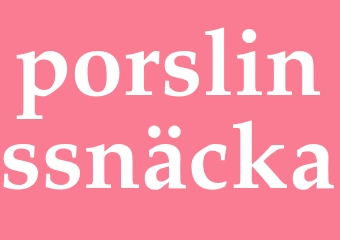 Synonym porslinssnäcka