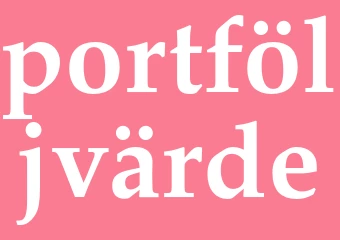 Synonym portföljvärde