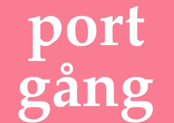 Synonym portgång