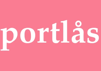 Synonym portlås