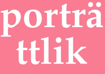 Synonym porträttlik