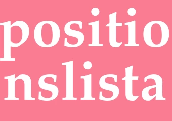 Synonym positionslista