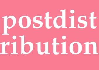 Synonym postdistribution