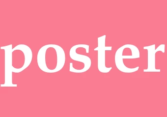 Synonym poster