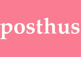 Synonym posthus