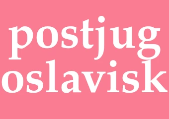 Synonym postjugoslavisk