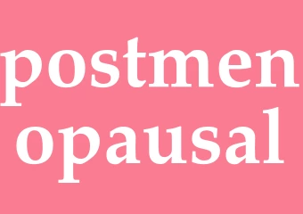 Synonym postmenopausal