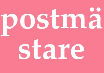 Synonym postmästare