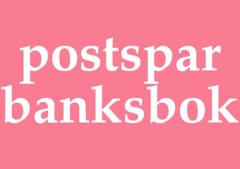 Synonym postsparbanksbok