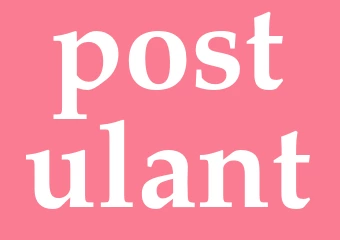 Synonym postulant