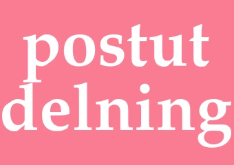 Synonym postutdelning