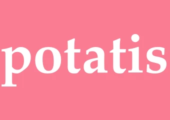 Synonym potatis
