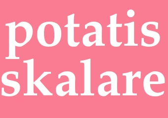 Synonym potatisskalare