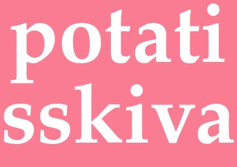 Synonym potatisskiva