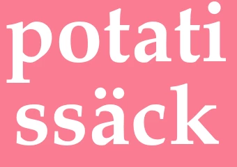 Synonym potatissäck