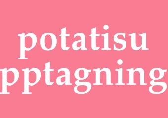 Synonym potatisupptagning