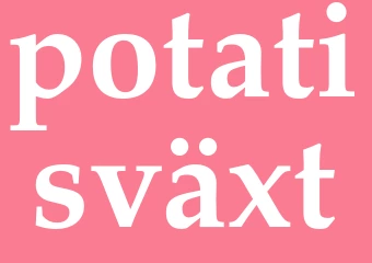 Synonym potatisväxt