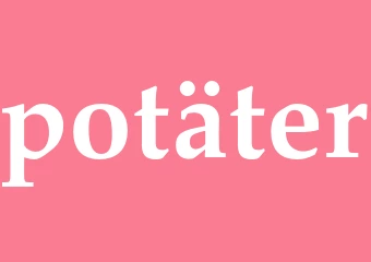 Synonym potäter