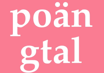 Synonym poängtal