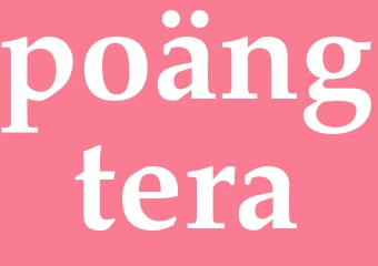 Synonym poängtera