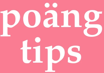 Synonym poängtips
