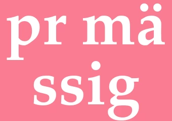 Synonym pr-mässig