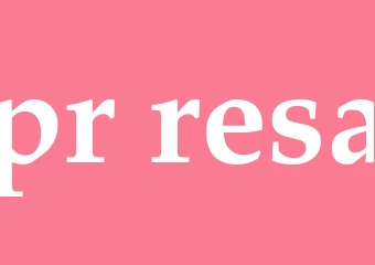 Synonym pr-resa
