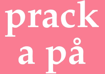 Synonym pracka på