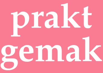 Synonym praktgemak