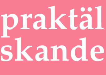 Synonym praktälskande