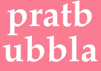 Synonym pratbubbla