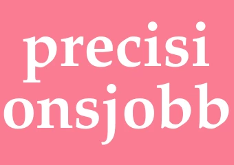 Synonym precisionsjobb