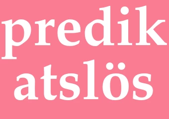 Synonym predikatslös