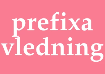 Synonym prefixavledning