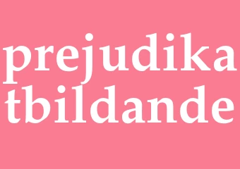 Synonym prejudikatbildande