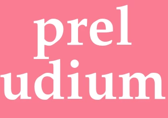 Synonym preludium