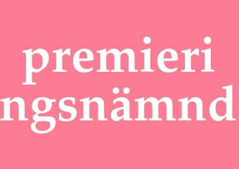 Synonym premieringsnämnd