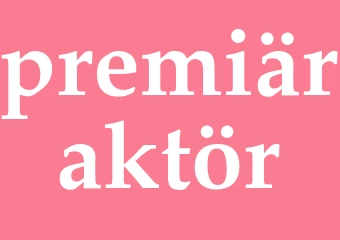 Synonym premiäraktör