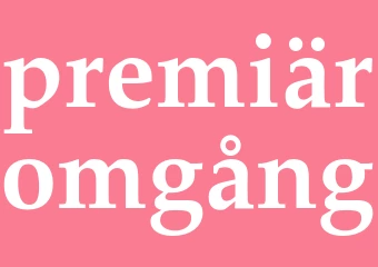 Synonym premiäromgång